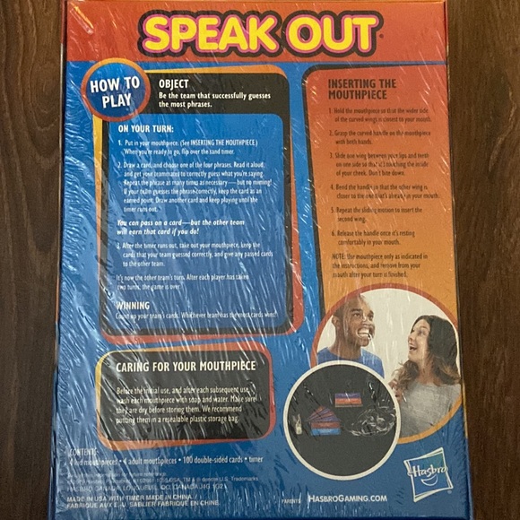 Hasbro Gaming - Speak Out - Picture 2 of 4